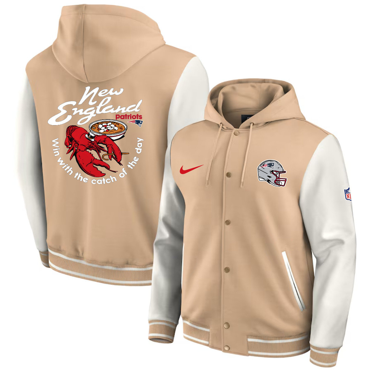 Men 2025 NFL New England Patriots jacket syle 2->nfl jacket->Sports Accessory